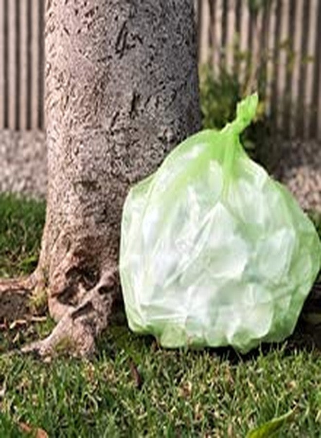 Eco Tone أكياس قمامة قابلة للتحلل الحيوي - أكياس قمامة خضراء للمطبخ من إيكو تون، طولها من 19 إلى 21 بوصة، أكياس متوسطة الحجم لسلال المهملات في الحمام والمنزل وغرفة النوم والمكتب وصندوق القمامة (عبوة من 6 لفات) - Image 5